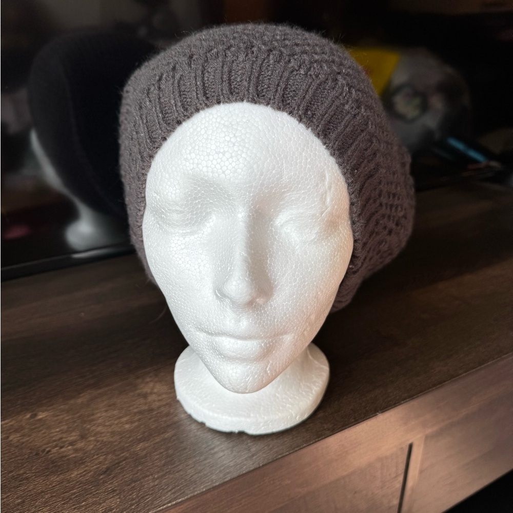 Three Bird Nest Gray & Black Knit Hats - Picture 3 of 9